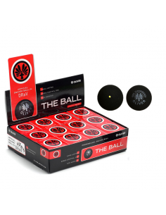 Boite de 12 balles 1 point jaune